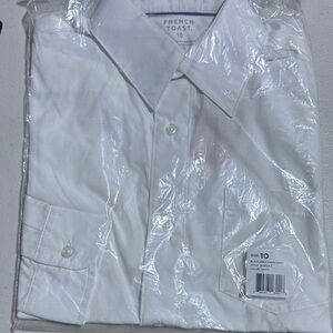 French Toast Kids Classic White Short Sleeve Shirt